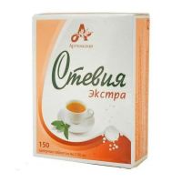 Стевия экстра 100мг таб.д/шип.напитка №150 (МИЛЛЕФОЛИУМ ООО)
