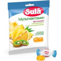 Sula (Сула) 40г леденцы мультивит. (ПЕРФЕТТИ ВАН МЕЛЛЕ)