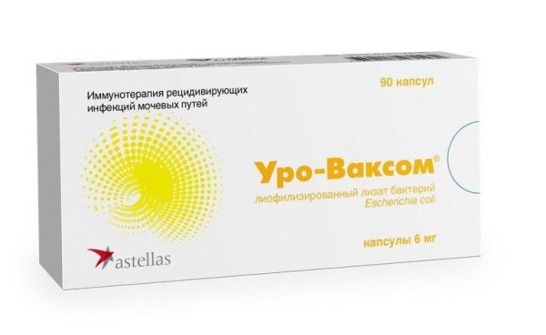 Уро-ваксом 6мг капс. №90 (Om pharma s.a.)