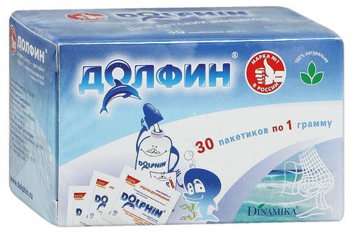 Долфин средство для промывания носа 1г №30 пак.  д/детей (Алвоген фарма ооо)