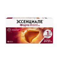 Эссенциале форте н 600мг капс. №90 (А.НАТТЕРМАНН ЭНД СИЕ)