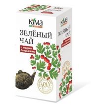 Kima (Кима) чай зелёный байховый листовой высшего сорта 75г с боярыш. (СОЛНЦЕ АЛТАЯ)