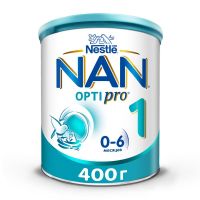 NAN (Нан) молочная смесь 1 400г оптипро с рождения (НЕСТЛЕ)