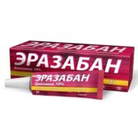 Эразабан 10% 2г крем д/пр.наружн. №1 туба (ИНВАР)