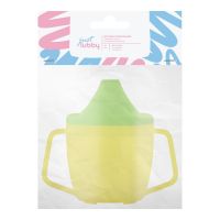 Лабби just кружка-поильник 180мл с ручками 31898 с 6 мес. (ЙЕЛОУКЭЙР ЛТД)