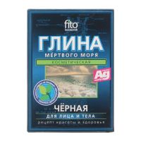 Глина черная 100г мертвого моря 1304 (ФИТОКОСМЕТИК)