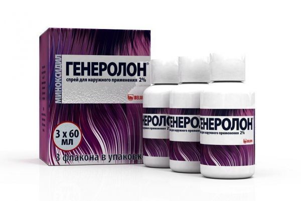 Генеролон 2% 60мл спрей д/пр.наружн. №3 фл.расп. (Belupo d.d.)