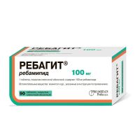 Ребагит 100мг таб.п/об.пл. №90 (ПРО.МЕД.ЦС ПРАГА)