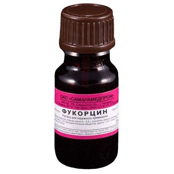 Фукорцин 25мл р-р спирт.д/пр.наружн. №1 фл. (Самарамедпром оао)