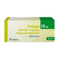 Элицея 10мг таб.п/об.пл. №56 (КРКА)