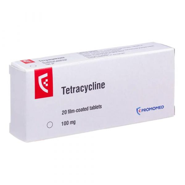 Тетрациклин 100мг таб.п/об. №20 (Биохимик ао)