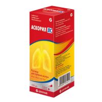 Аскорил лс 100мл р-р д/пр.внутр. №1 фл. (ГЛЕНМАРК)