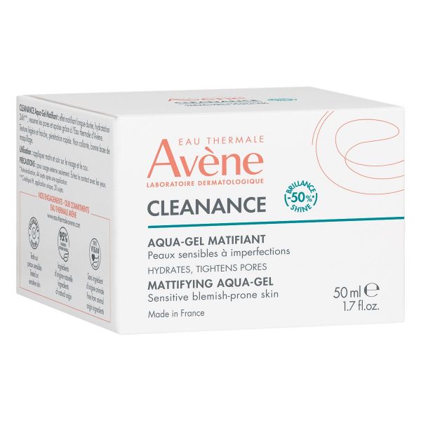 Avene (Авен) клинанс аква-гель мат. 50мл (Pierre fabre dermo-cosmetique)