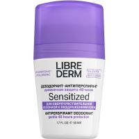 Libriderm (либридерм) дезодорант-антиперспирант 50мл 48ч для чувствительной кожи (ЗЕЛДИС)