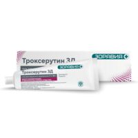 Троксерутин 2% 50г гель д/пр.наружн. №1 туба (ЗЕЛЕНАЯ ДУБРАВА АО)