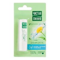 Чистая линия бальзам для губ 4г ромашка (ЮНИЛЕВЕР)