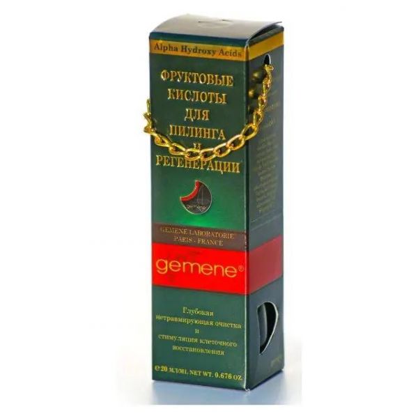 Джемене фруктовые кислоты для лица 20мл (Днц косметика)