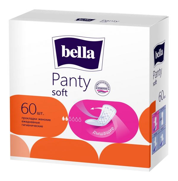 Bella (белла) прокладки панти №60 софт (Белла ооо)