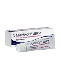 Мирвазо дерм 0,5% 30г гель д/пр.наружн. №1 туба (ГАЛДЕРМА)