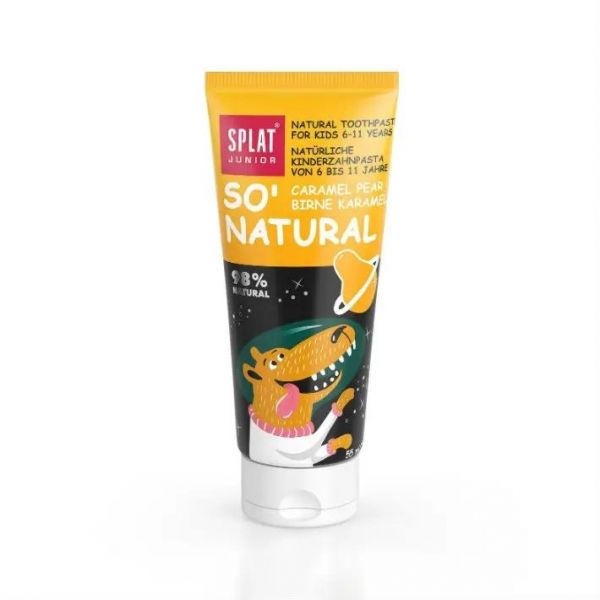 SPLAT (Сплат) зубная паста юниор 55мл 6-11 лет карамельная груша (Органик фармасьютикалз ооо)