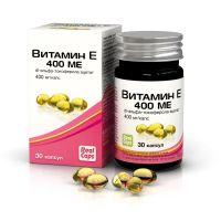 Витамин е 400ме 570мг капс. №30 бад (РЕАЛКАПС)