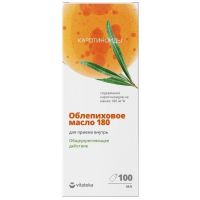 VITATEKA (Витатека) облепиховое масло 100мл №1 фл.  бад (НАРОДНЫЕ ПРОМЫСЛЫ)