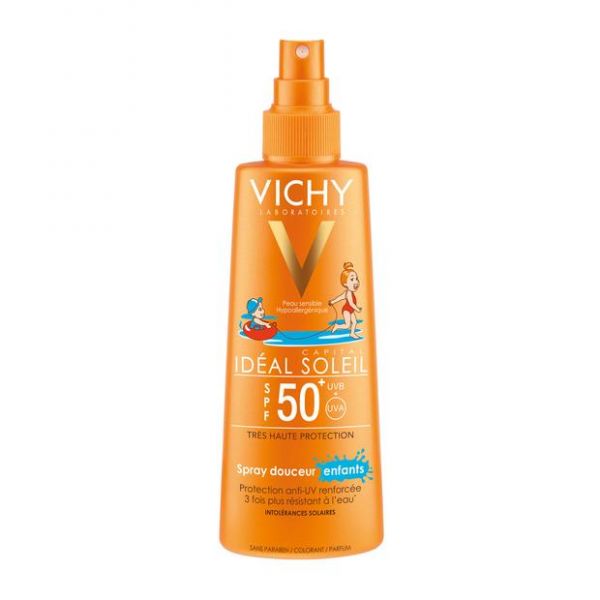 Vichy (виши) капсолей спрей солнцезащитный 200мл spf50 д/детей (Vichy laboratoires)