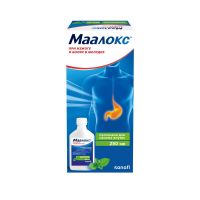 Маалокс 250мл сусп.д/пр.внутр. №1 фл. (ОПЕЛЛА ХЕЛСКЕА)