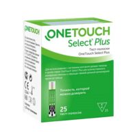 Тест-полоски onetouch селект плюс №25 (ДЖЕЙТНЛ)