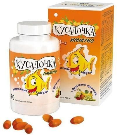 Кусалочка иммуно капс.жев. №90 (Реалкапс ао)