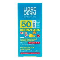 Libriderm (Либридерм) бронзиада для детей 150мл крем солнцезащ. омега 3-6-9 терм.вода spf50+ (ЗЕЛДИС)