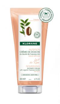 Klorane (Клоран) крем для душа молочко розы 200мл 3389 (PIERRE FABRE DERMO-COSMETIQUE)