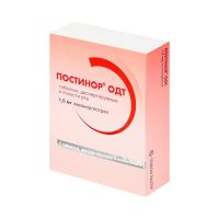 Постинор одт 1,5мг таб.дисп.в полости рта №1 (ГЕДЕОН РИХТЕР)