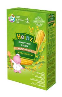 Heinz (Хайнц) каша безмолочная 200/180г кукуруза н/аллерген (ХАЙНЦ-ГЕОРГИЕВСК ЗАО)
