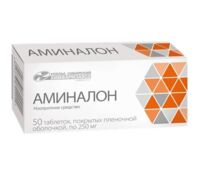 Аминалон 250мг таб. №50 (УСОЛЬЕ-СИБИРСКИЙ ХФК)