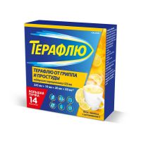 Терафлю пор.д/р-ра д/пр.внутр. №14 пак.  лимон (ГЛАКСО)