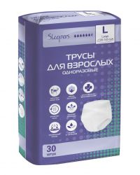 Sleepers (Слиперс) трусы для взрослых №30 l (100-145см) (ONTEX BVBA)
