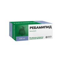 Ребамипид 100мг таб.п/об.пл. №90 (ФАРМПРОЕКТ)