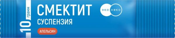 Эколеко смектит 10г сусп.д/пр.внутр. №9 саше  апельсин (Фармфабрика ооо)