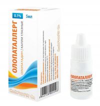 Олопаталлерг 0,1% 5мл капли глазн. №1 фл.-кап. (РОМФАРМ)