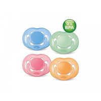 Avent (авент) соска-пустышка фри-флау №2 6-18 мес. 8619 bra-free (ФИЛИПС)