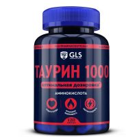 Gls таурин 1000 400мг капс. №120 pharm (ДЖИ ЭЛ ЭС ФАРМАСЬЮТИКАЛС)