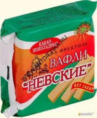 Вафли петродиет 95г какао/шок. на фрукт. (ВИННАЯ КАРТА)