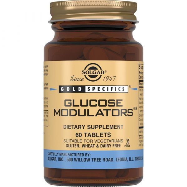 Solgar (Солгар) модуляторы глюкозы таб. №60 (Solgar vitamin and herb)