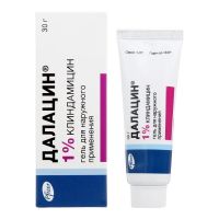 Далацин 1% 30г гель д/пр.наружн. №1 туба (ПФАЙЗЕР)