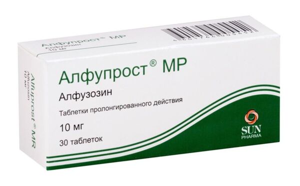 Алфупрост мр 10мг таб.пролонг. №30 (Sun pharmaceutical industries ltd_2)