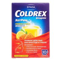 Колдрекс хотрем 5г пор.д/р-ра д/пр.внутр. №10 пак.  мед лимон (ШТАДА)