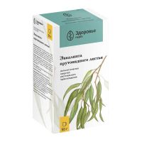 Эвкалипта лист 50г №1 пач. (ЗДОРОВЬЕ ФИРМА)