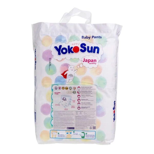 Yokosun (Йокосан) трусики-подгузники №58 6-10кг m (Fujian province jinjiang city foreign trade co.ltd)