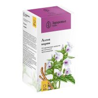Алтея корень 50г №1 пач. (ЗДОРОВЬЕ ФИРМА)